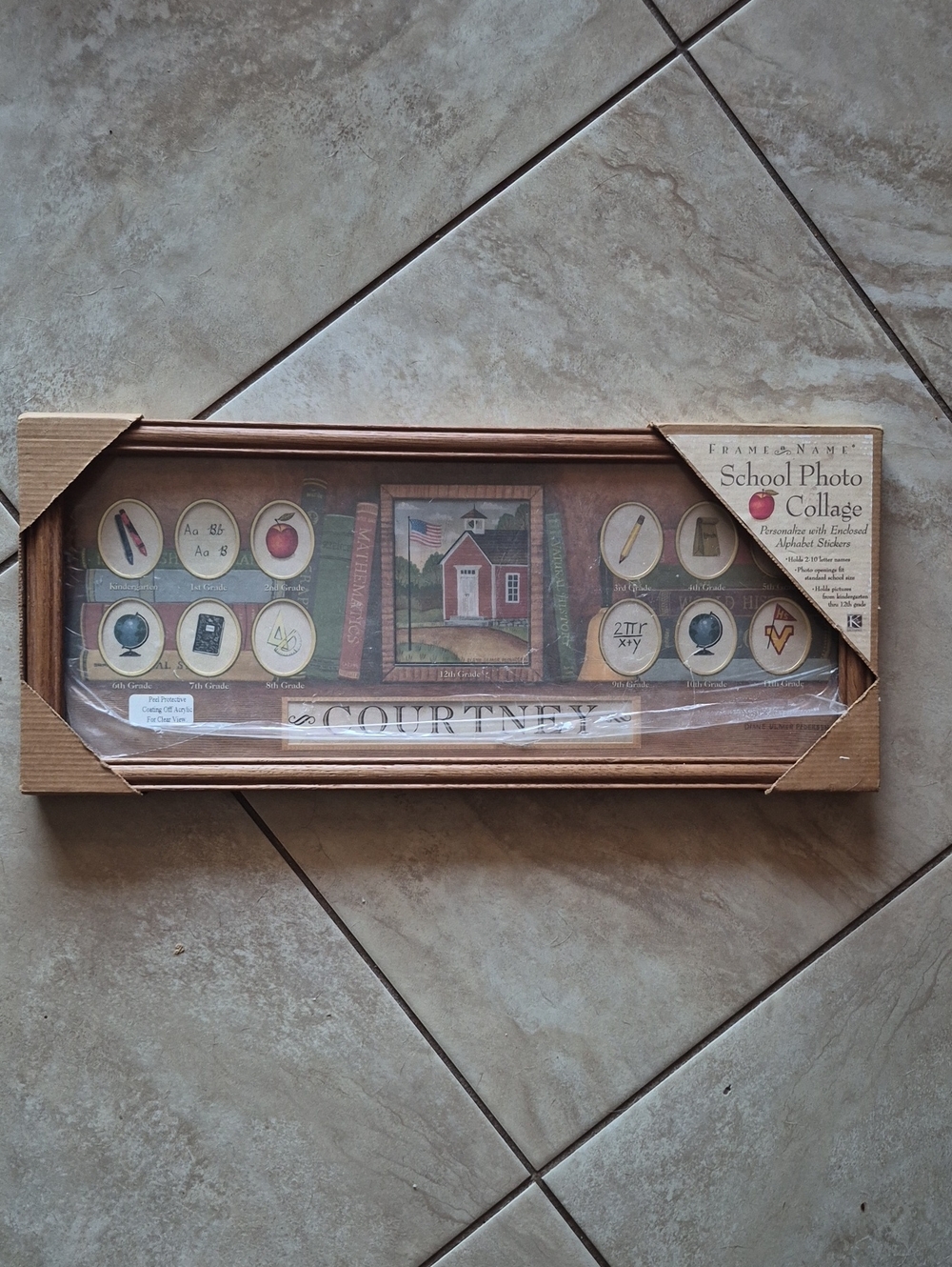 K &Company Frame A Name School Photo Collage "Courtney"